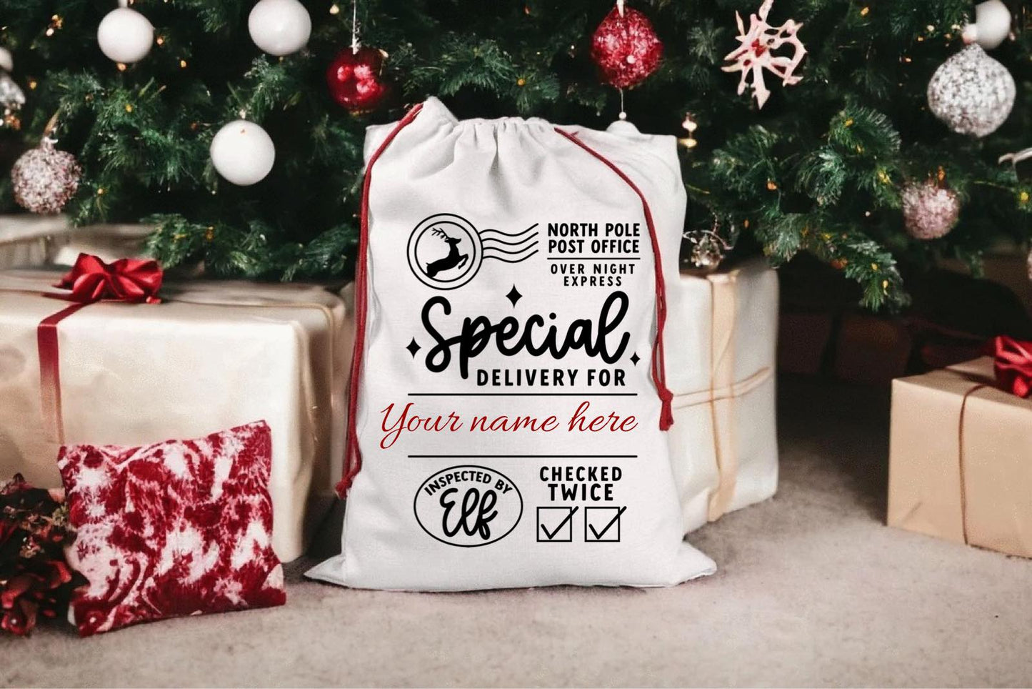 Custom Santa Sacks